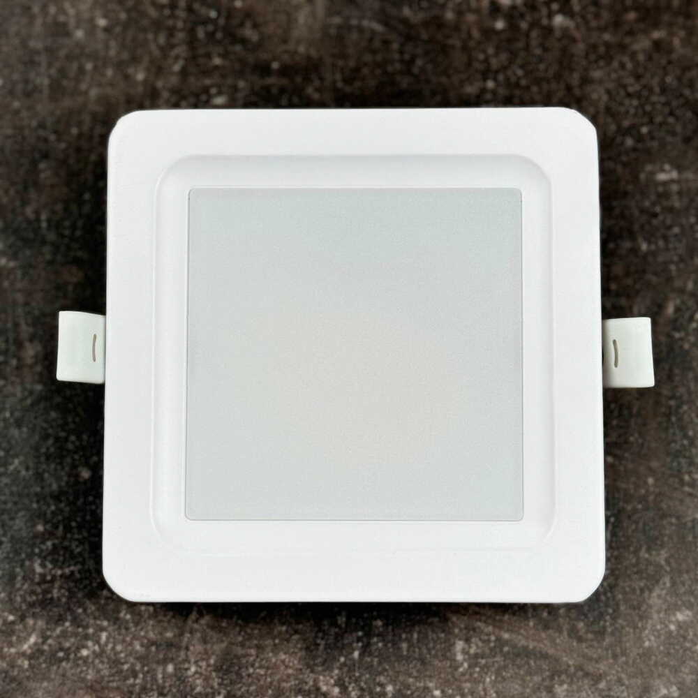 Светильник LED даунлайт Violux ALUMIN 9W 4200K квадрат IP20 ( 121260 )